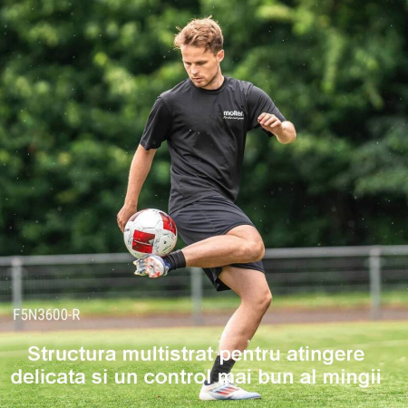 Pachet 10 mingi fotbal Molten F5N3600, cusaturi sigilate - tehnologie inovativa, marime 5 [2]