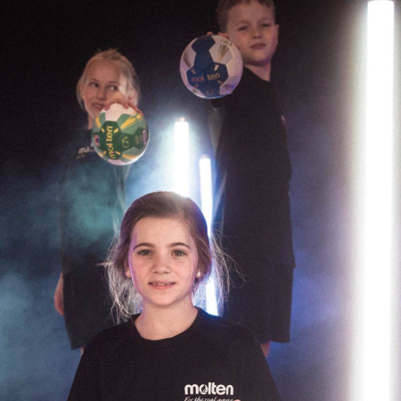 Minge handbal Molten C7s, marime 0, squeezy, diametru Ø 150mm [8]