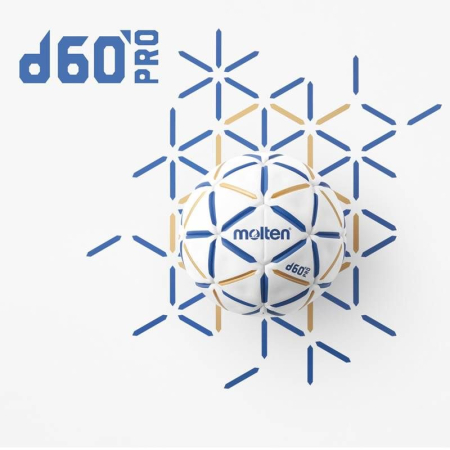 Minge handbal Molten D60 Pro marime 2, aprobata IHF competitie fara clister [13]