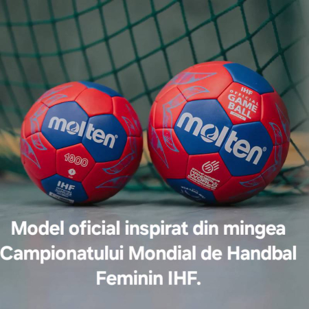 Molten H0A1800 Handball Size 0 – Training Ball, IHF Women’s World Championship 2025 Design [1]