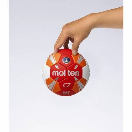 Mingi handbal Molten C7 - Minge handbal Molten H0C3500  speciala pentru incepatori, super grip, marime 0