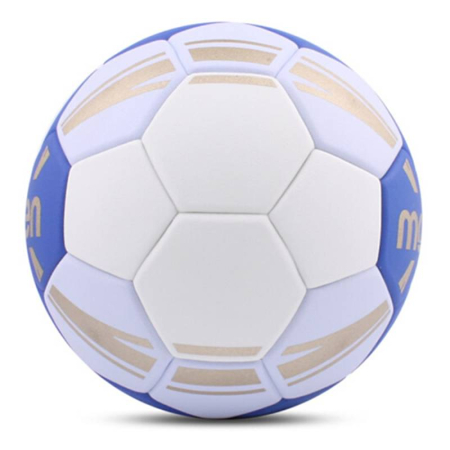 Minge handbal Molten H0C3500 speciala pentru incepatori, super grip, marime 0, alb cu albastru [4]