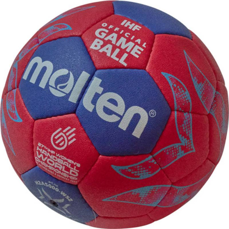 Molten H2A5000-W5Z official World Championship handball, size 2, IHF approved [7]