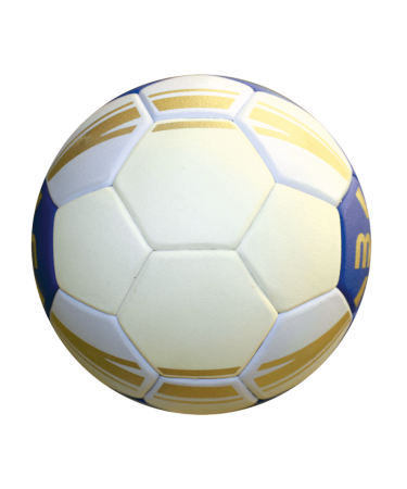 Minge handbal Molten H2C3500 speciala pentru incepatori, super grip, marime 2, alb cu albastru [4]