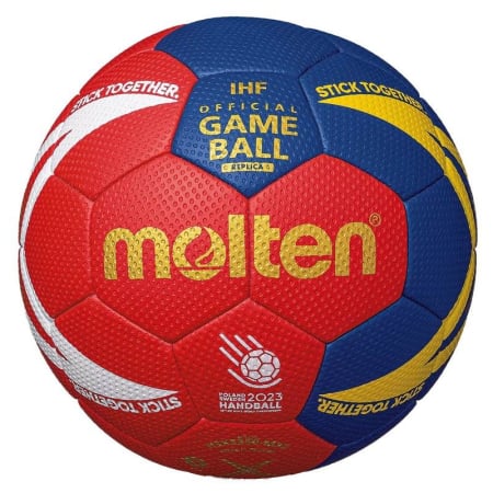 Handbal - MARIME 2 - Minge handbal Molten H2X3350 model Handball World Cup 2023, marime 2