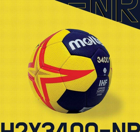 Minge handbal Molten H2X3400 marime 2, aprobata IHF [12]