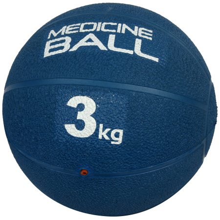 Alte sporturi - Sportek Medicine Ball 3 kg, Rubber, Fitness and Recovery Training