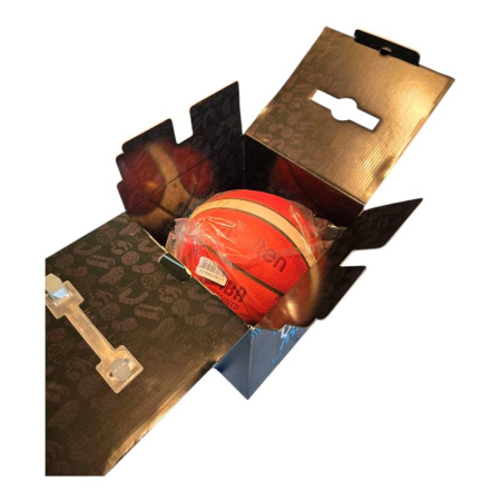 Minge oficiala baschet Molten B7G5000 FIBA EuroBasket 2025 – Piele Naturala, Indoor [8]