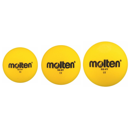 Minge soft Molten SG-VY din burete, Ø 210 mm, 290 g, pentru copii, galben [4]