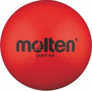 Minge soft Molten SOFT-HR din spuma, 160 mm, 100 grame, rosie