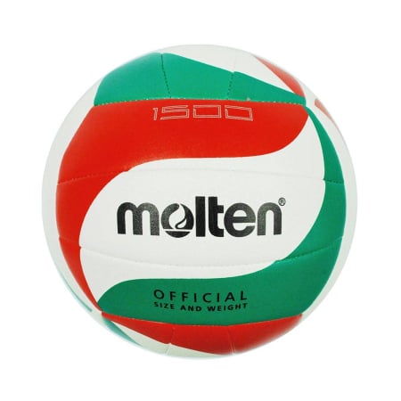 Molten MS500-LUV Official Size 5 Recreational Volleyball – Indoor, Outdoor, Beach