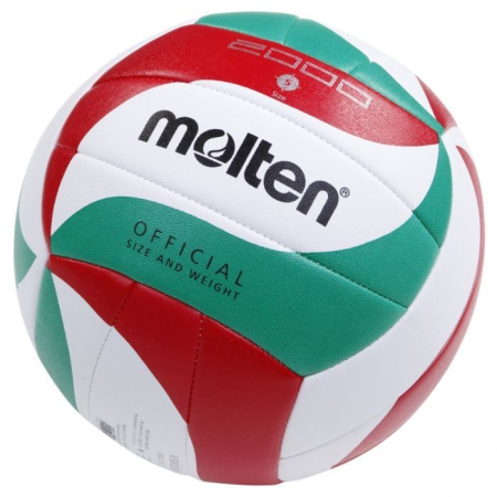 Pack of 8 Molten V5M2000 Volleyballs + Molten SPB Carry Bag [7]