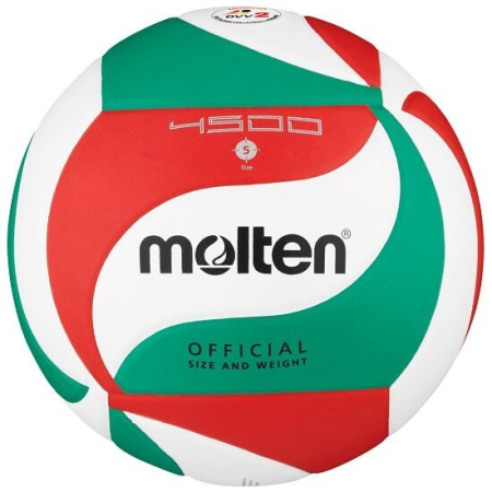 Pachete de mingi Molten pentru cluburi volei - Minge volei Molten V5M4500 conforma FIVB aprobata DVV 2 pentru competitie