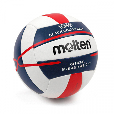 Molten V5B1500-WN Beach Volleyball – White, Blue, Red [6]