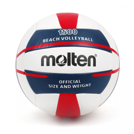 Molten V5B1500-WN Beach Volleyball – White, Blue, Red [2]