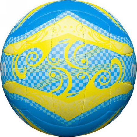 Molten V5B1502-C Soft Beach Volleyball – Blue & Yellow [1]