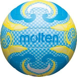 Volei - Plaja - Molten V5B1502-C Soft Beach Volleyball – Blue & Yellow