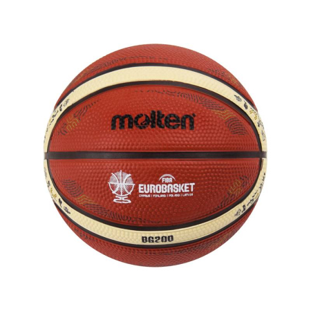 Molten B1G200‑E5Z Mini Basketball EuroBasket 2025 – Size 1, Indoor/Outdoor, for Kids [2]