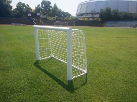 Mini porti fotbal - Mini poarta de fotbal 1,8 x 1,2 m, din aluminiu, mobila