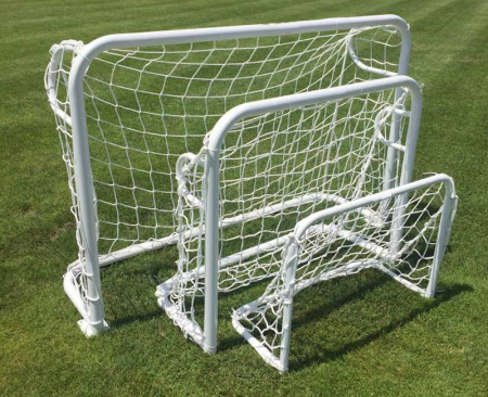 Mini poarta de fotbal 1,8 x 1,2 m otel, mobila + plasa [1]