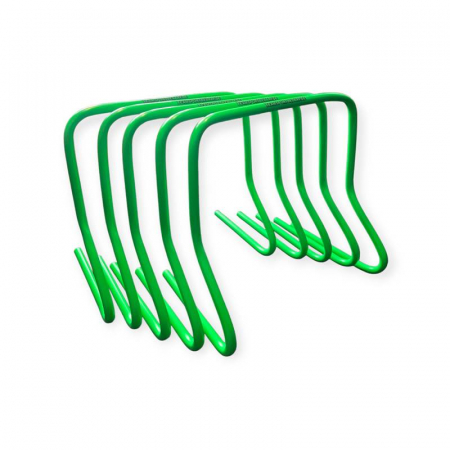 Accesorii antrenament / antrenor - Set 5 obstacole antrenament Team, inaltime 45 cm, verde