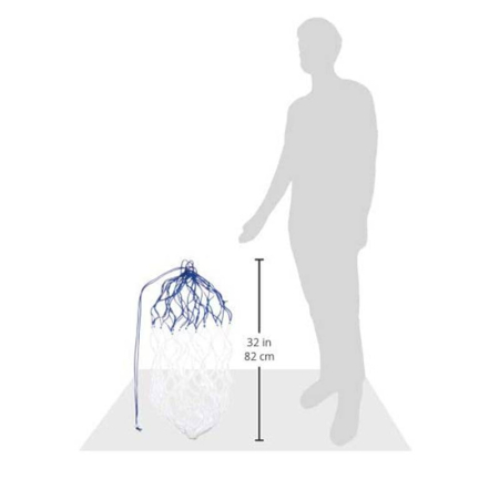 Pack of 10 Molten MS500-Neon outdoor volleyballs + BN10 ball net [11]