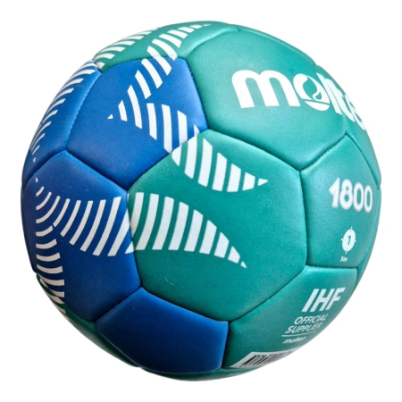 Pachet 12 mingi handbal Molten H1A1800, marime 1 cu sac transport [7]
