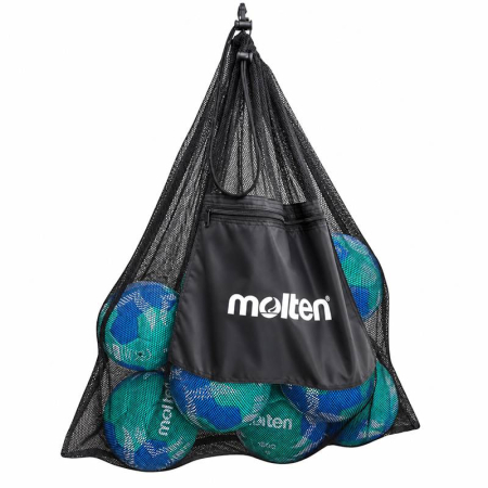 Pachet 12 mingi handbal Molten H1A1800, marime 1 cu sac transport [3]