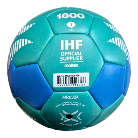 Pachet 12 mingi handbal Molten H1A1800, marime 1 cu sac transport [6]