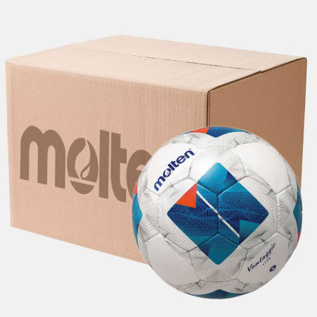 Packages for football clubs - 20-Pack Football Balls Molten F5N1710 Vantaggio, Size 5, Training, 32 Hand-Stitched Panels, PU/PVC