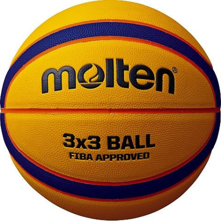 Pack 3 pcs B33T5000 Molten 3x3 basketball [1]