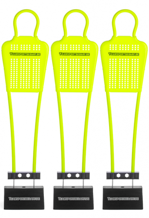Pack 5 pcs Soccer Mannequin for kids 120 cm - yellow [6]
