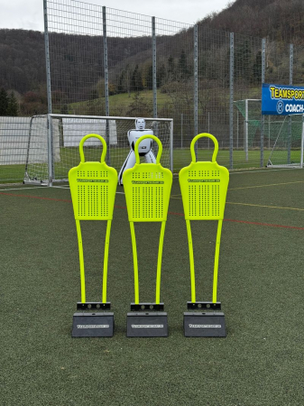 Pack 5 pcs Soccer Mannequin for kids 120 cm - yellow [1]