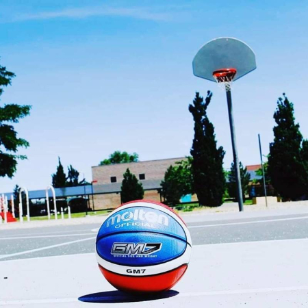 Pachet 6 mingi baschet GMX7-C Moneyball Molten cu geanta transport, marimea 7 [4]