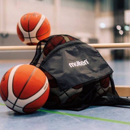 Basketball Training Package, 5 × Molten B7G2000 FIBA Approved Size 7 + 1 × Molten B7D2005 Deep Channel + Molten SPB Ball Bag [7]