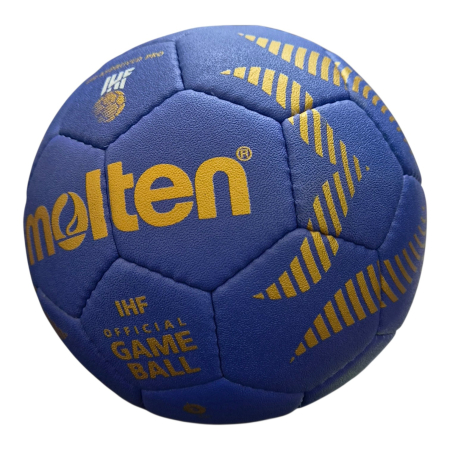 Set of 6 Molten H3A5000 Handballs, IHF Official, Size 3, with Bag and 500 ml Resin Gel [4]