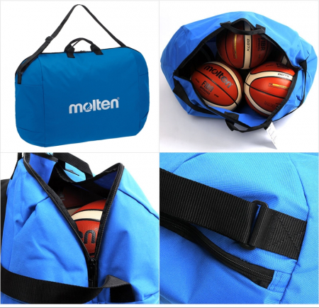 Pack of 6 Molten balls: 1 B5G4050 + 5 B5G3850 + bag [4]