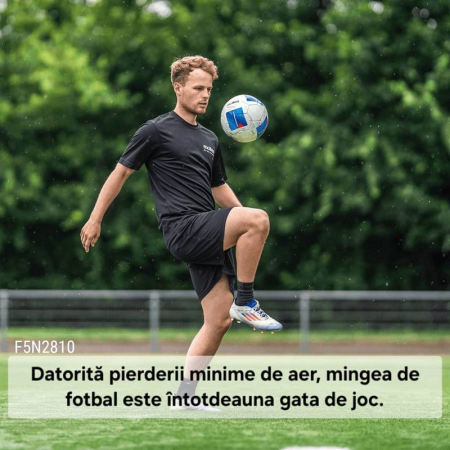Pachet 8 mingi fotbal Molten F5N2810 marimea 5 + pompa DHP21 + sac mingi SPB, cusute manual, piele PU [6]