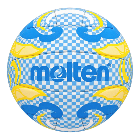 Pachet 12 mingi volei Molten V5B1502-C + plasă sac Molten BN10, indoor / outdoor [2]