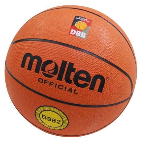 Basketball Training Package – 10 Molten B982 Basketballs Size 7 + Ball Carrying Net + Basketball Rim Net + Molten Pump [2]