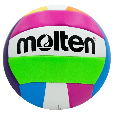 Package of 6 Molten MS500-Neon outdoor volleyballs + SBP ball bag + DHP21 pump [3]