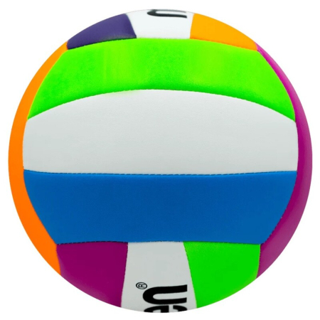 Package of 6 Molten MS500-Neon outdoor volleyballs + SBP ball bag + DHP21 pump [5]
