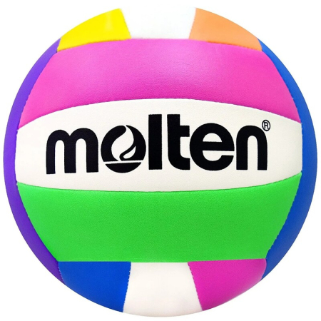 Package of 6 Molten MS500-Neon outdoor volleyballs + SBP ball bag + DHP21 pump [8]