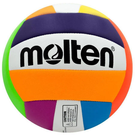 Package of 6 Molten MS500-Neon outdoor volleyballs + SBP ball bag + DHP21 pump [1]