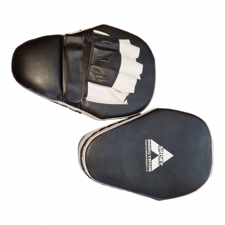 Anastasia Sport FOCUS PRO Boxing Pads – PU Synthetic Leather, Black-White [6]