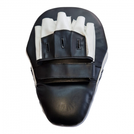 Anastasia Sport FOCUS PRO Boxing Pads – PU Synthetic Leather, Black-White [1]