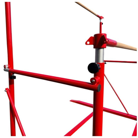 Uneven Gymnastics Bars with fiberglass core and wood surface, adjustable height and width [5]