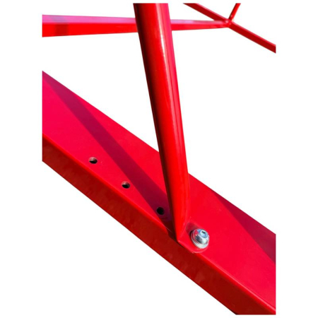 Uneven Gymnastics Bars with fiberglass core and wood surface, adjustable height and width [4]