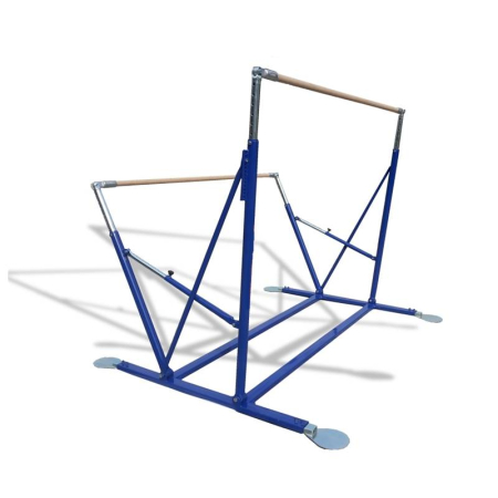 Paralele inegale gimnastică mixte, reglabile pe înălțime și lățime, bare fibră de sticlă [1]