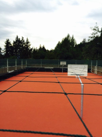 Plase protectie terenuri sportive - Plasa protectie plafon / acoperire teren sport, fir 2 mm